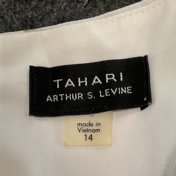 NWOT Designer Tahari Cocktail Casual Dress Size 14 - Picture 3 of 4